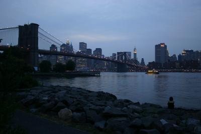 Solitude on the banks of the East River