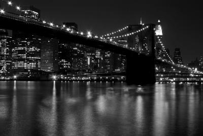 Brooklyn Bridge Black and White