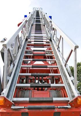 Ladder of a fire engine