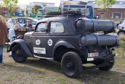 Coal powered car