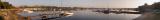 Panorama of Porto Colom, Mallorca,  at morning