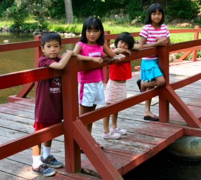 june 25 milham bridge kids