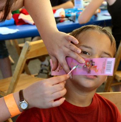 july 9 brett face painting