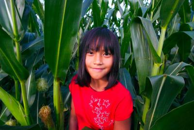 july 27 corn girl