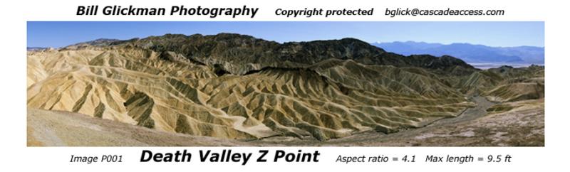 P001  Death Valley Z Point