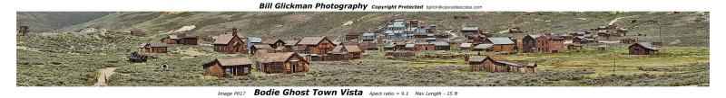 P017   Bodie Ghost Town Vista