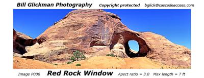 P007  Red Rock Window