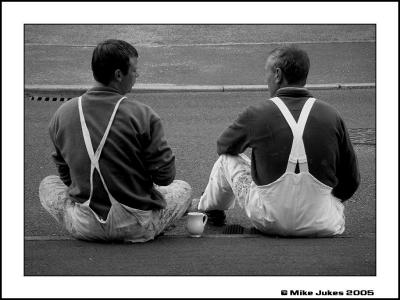 Tea Break
 Taken through double glazed window.