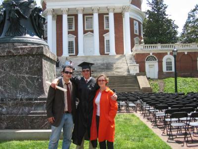 Alex's Graduation, UVA, May 2005