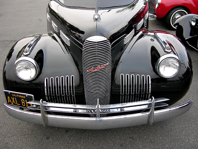 Grille Detail of a 1940 LaSalle Series 52 Coupe