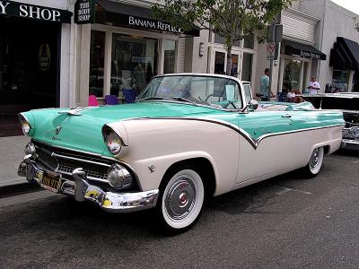 1955 Ford Fairlane Convertible - Click on photo for more info