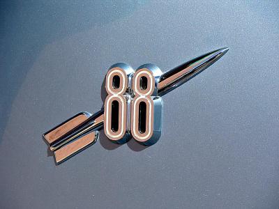 The Rocket 88 emblem - Click on photo for more info