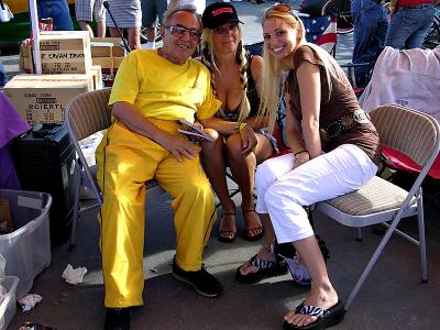 George Barris and friends