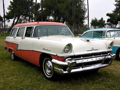 1956 Mercury Custom Series four-door, six passenger Station Wagon - Click on photo for more info