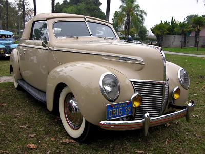 1939 Mercury Convertible Coupe - Click on photo for more info