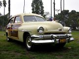 1951 Mecury two-door, eight-passenger station wagon - Click on photo for more info