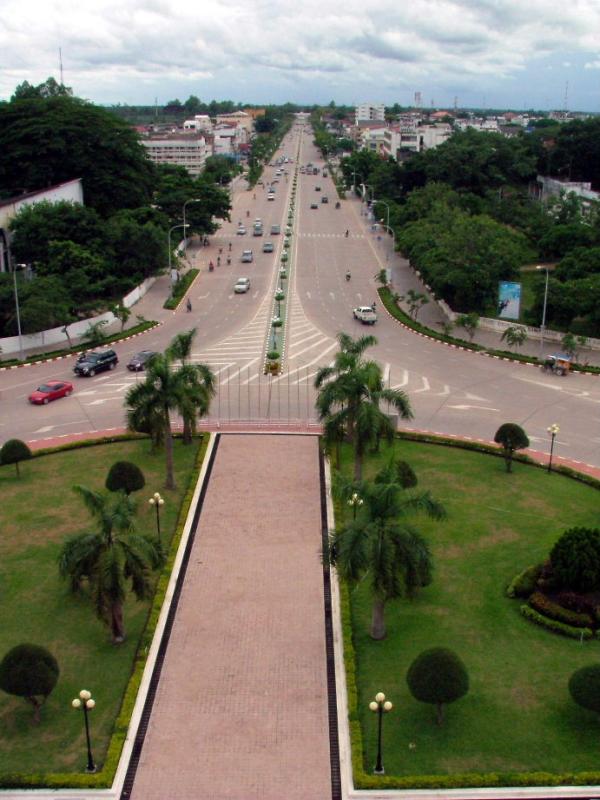 View from Patuxai