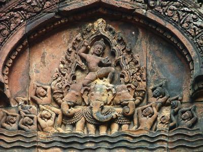 Detail at Banteay Srei