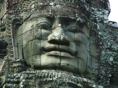 Enigmatic Face - The Bayon