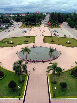 View from Patuxai