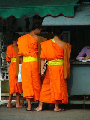 Monks Shopping