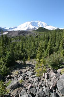 More boulders and mountain