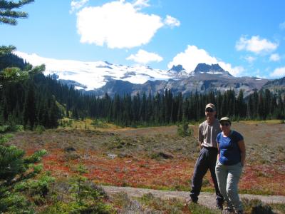 Rest stop in the meadow