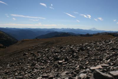 View to the south at Panhandle Gap