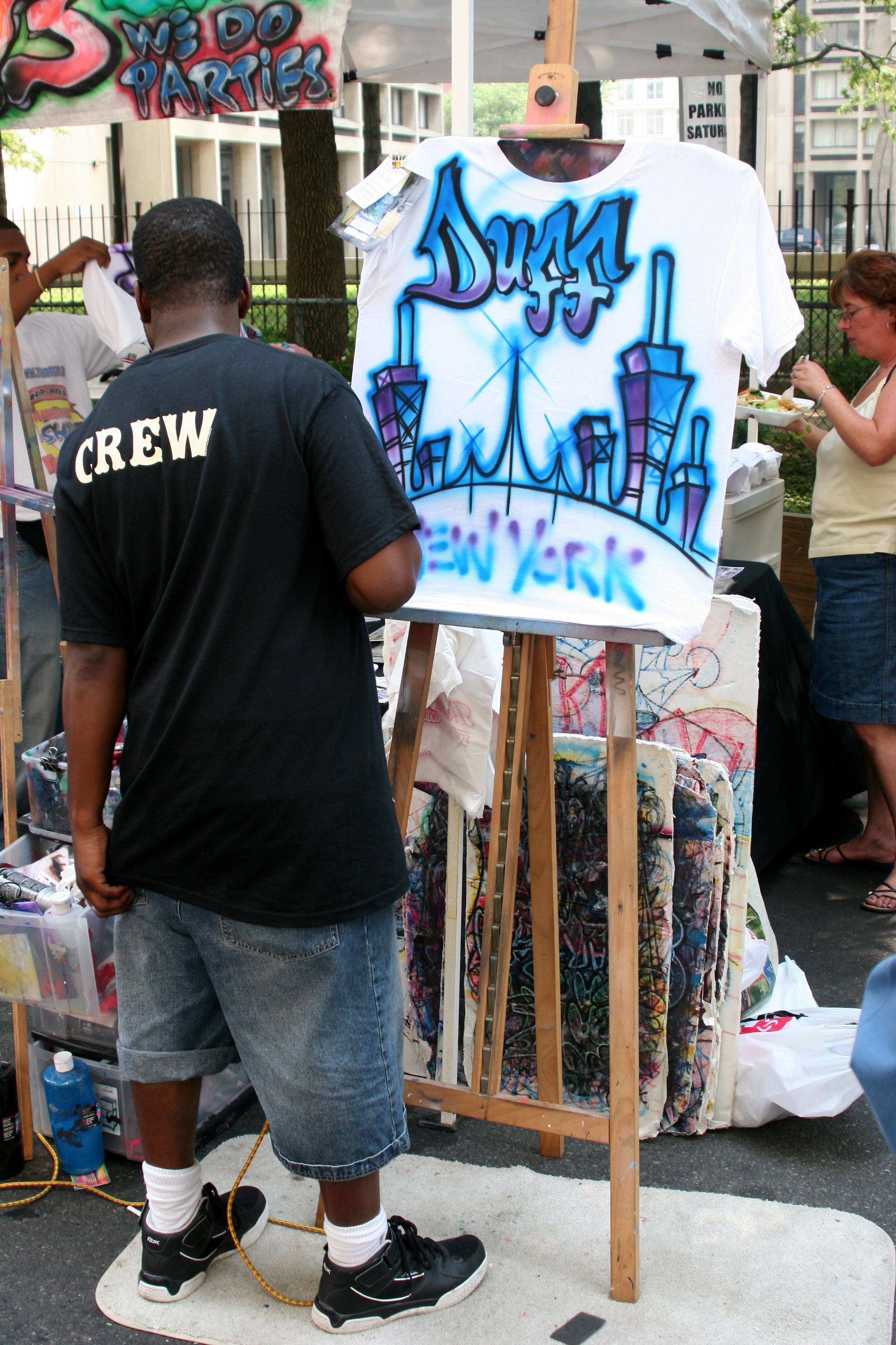 Dunn it New York - Hand Painted Tee Shirts