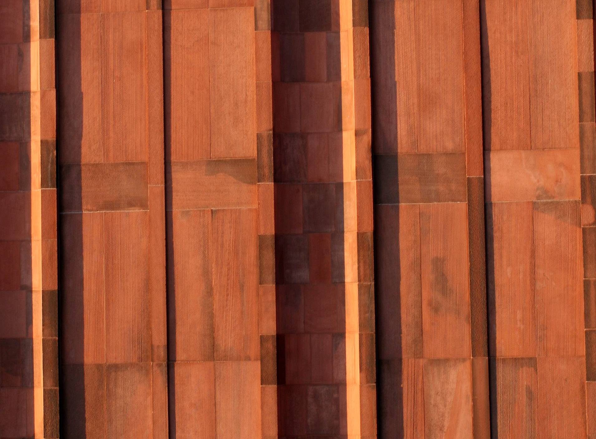 NYU Library Red Sandstone Facade