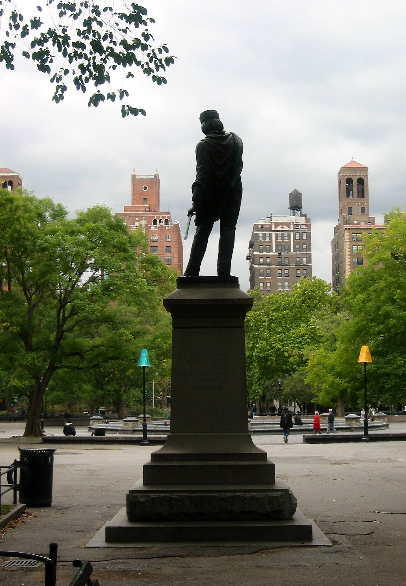Garibaldi Statue and the Western Horizon