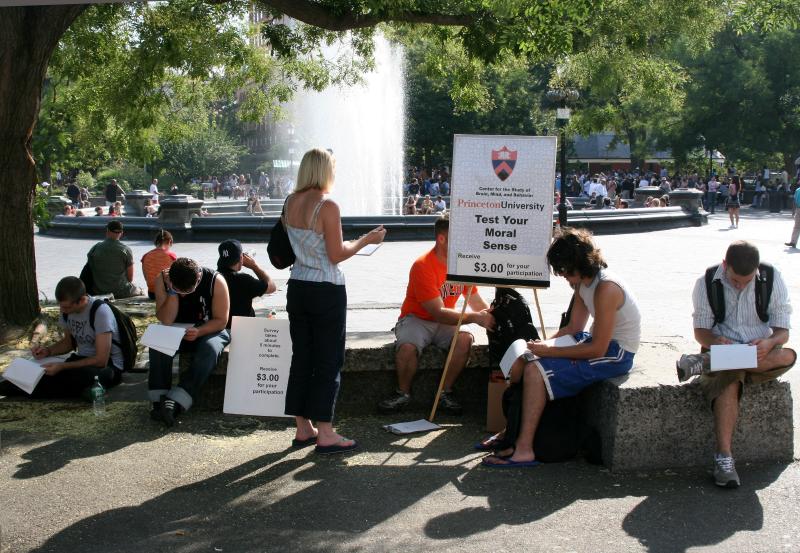 Taking the Moral Sense Test