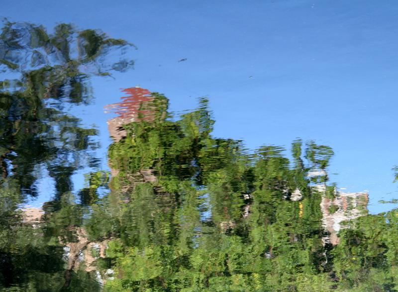 Reflection - Washington Square West Skyline