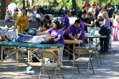 SPARK Healers in Washington Square Park