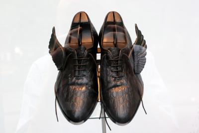 Winged Shoes - NYU Gallery Window