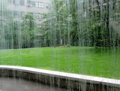 AC Condensation on NYU Medical Center Windows