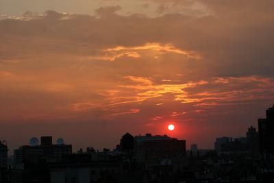 Sunset over West Greenwich Village