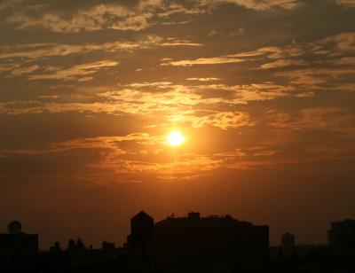 Sunset over West Greenwich Village