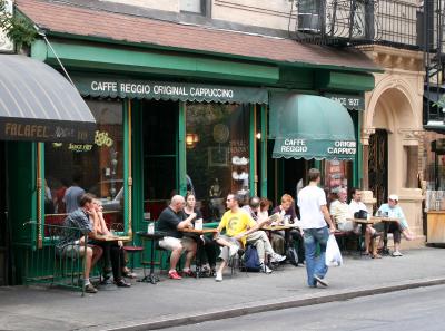 Cafe Reggio near 3rd Street