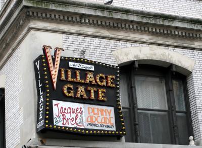 Village Gate Historic Sign