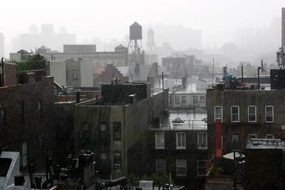 Afternoon Monsoon - West Greenwich Village