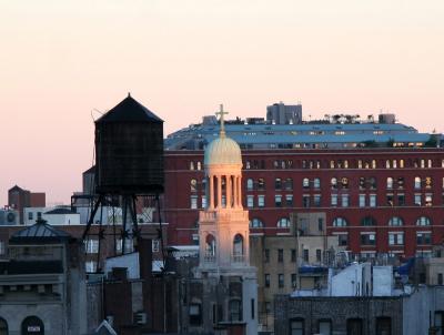 Sunrise on Our Lady of Pompeii Church