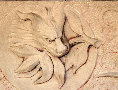 Building Stone Carving - Protection or Terror