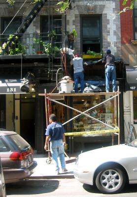 Building Restorations above Prince Street