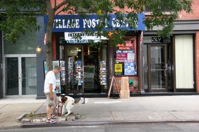 Village Postal Center - Walking the Dog