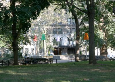 Washington Square West near Waverly Place