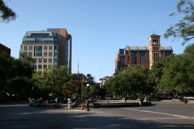 Washington Square South & Thompson Street View