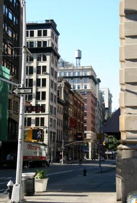 Southeast View of Broadway at 4th Street