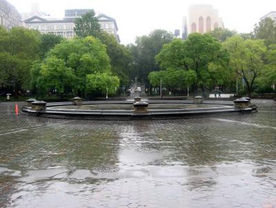 Fountain Plaza - East View