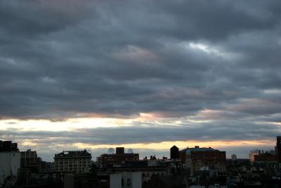 Sunset over West Greenwich Village